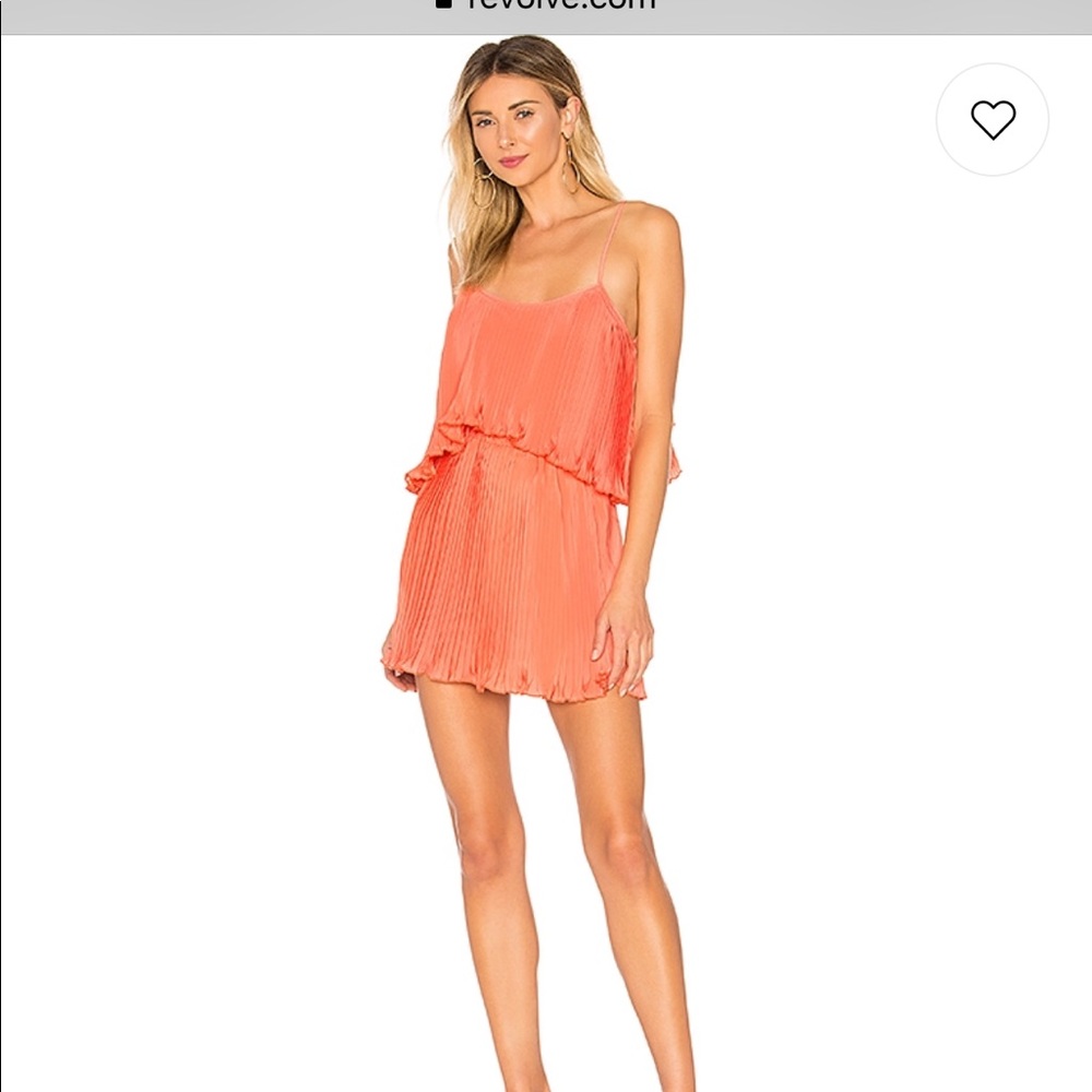 Superdown (from REVOLVE) Tawnie dress in “peach”